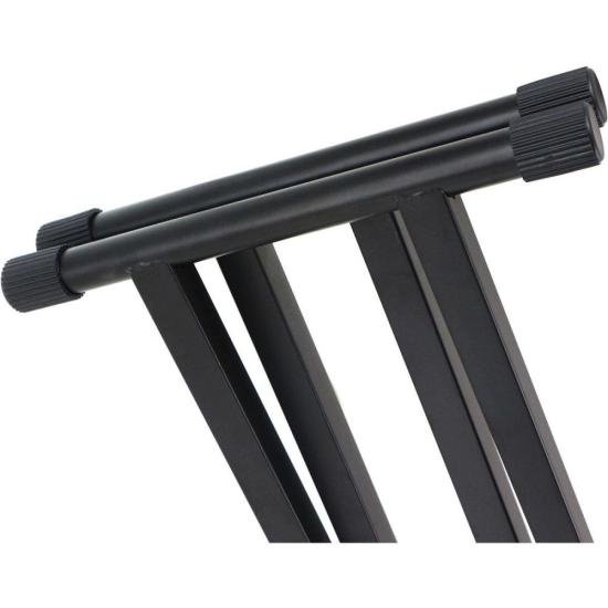 Suporte Para Teclado Duplo X ST420D Hayonik por 235,00 à vista no boleto/pix ou parcele em até 9x sem juros. Compre na loja Mundomax!