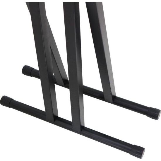 Suporte Para Teclado Duplo X ST420D Hayonik por 235,00 à vista no boleto/pix ou parcele em até 9x sem juros. Compre na loja Mundomax!