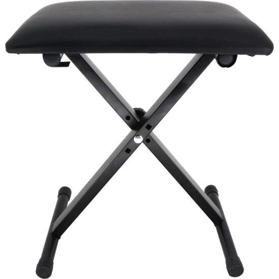 Banqueta Para Teclado BT500 Hayonik por 160,00 à vista no boleto/pix ou parcele em até 6x sem juros. Compre na loja Mundomax!