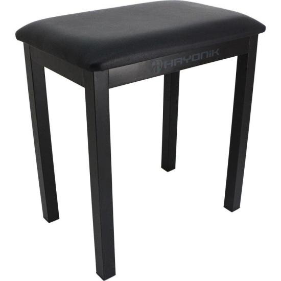 Banqueta Para Piano BP600P Preto Hayonik por 250,00 à vista no boleto/pix ou parcele em até 10x sem juros. Compre na loja Mundomax!