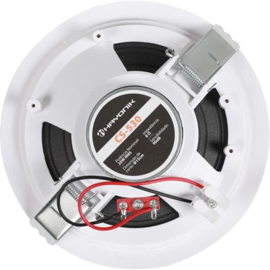 Arandela de Som HAYONIK CS-530 Branca por 69,00 à vista no boleto/pix ou parcele em até 2x sem juros. Compre na loja Mundomax!