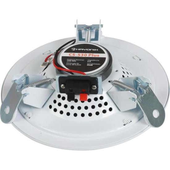 Arandela de Som HAYONIK CS-530 Plus Branca por 130,00 à vista no boleto/pix ou parcele em até 5x sem juros. Compre na loja Mundomax!