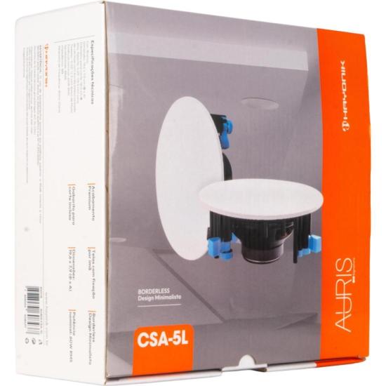 Arandela de Som HAYONIK Auris CSA-5L Branca por 259,00 à vista no boleto/pix ou parcele em até 10x sem juros. Compre na loja Mundomax!