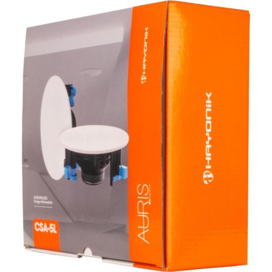 Arandela de Som HAYONIK Auris CSA-5L Branca por 259,00 à vista no boleto/pix ou parcele em até 10x sem juros. Compre na loja Mundomax!