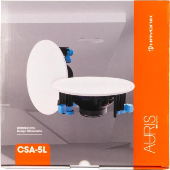 Arandela de Som HAYONIK Auris CSA-5L Branca por 259,00 à vista no boleto/pix ou parcele em até 10x sem juros. Compre na loja Mundomax!