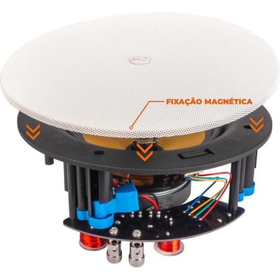 Arandela de Som HAYONIK Auris CSX-6 Branca por 526,00 à vista no boleto/pix ou parcele em até 10x sem juros. Compre na loja Mundomax!