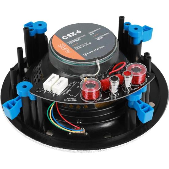 Arandela de Som HAYONIK Auris CSX-6 Branca por 526,00 à vista no boleto/pix ou parcele em até 10x sem juros. Compre na loja Mundomax!