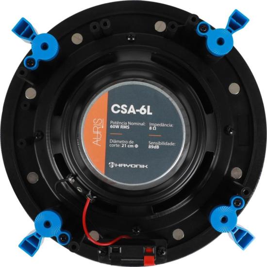 Arandela de Som HAYONIK Auris CSA-6L Branca por 339,00 à vista no boleto/pix ou parcele em até 10x sem juros. Compre na loja Mundomax!