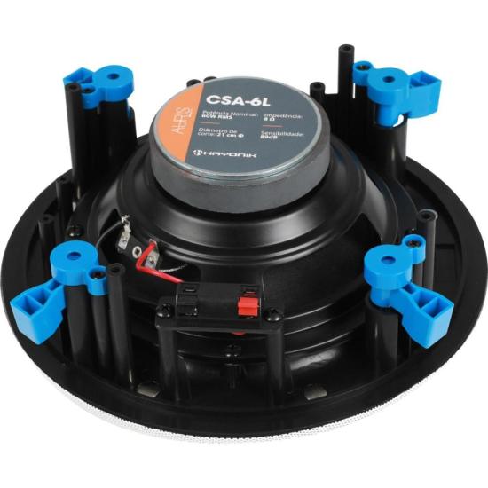 Arandela de Som HAYONIK Auris CSA-6L Branca por 339,00 à vista no boleto/pix ou parcele em até 10x sem juros. Compre na loja Mundomax!