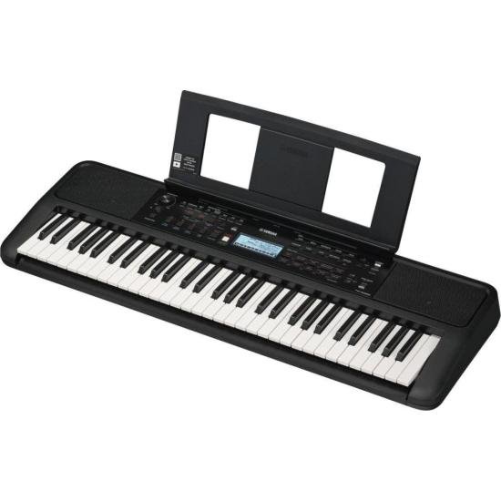 Teclado Yamaha PSR-E383 Preto por 1.699,00 à vista no boleto/pix ou parcele em até 12x sem juros. Compre na loja Mundomax!