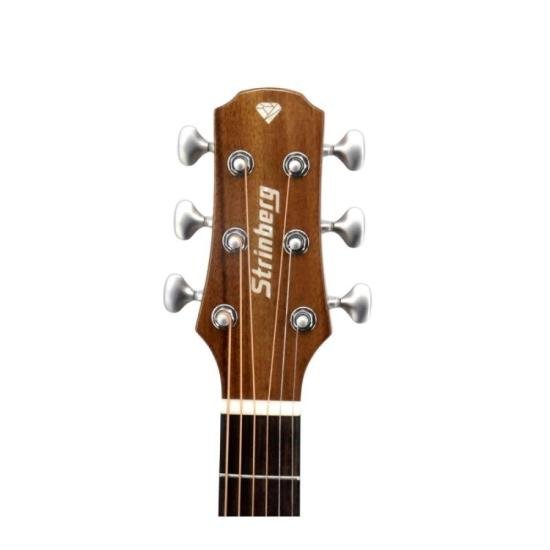 Violão Folk Strinberg Diamond DD1C Aço Eletroacústico Natural Koa por 2.299,00 à vista no boleto/pix ou parcele em até 12x sem juros. Compre na loja Mundomax!