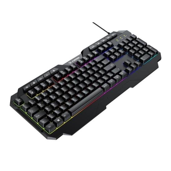Teclado Gamer Multimidia Fortrek Shortcut Preto por 85,91 à vista no boleto/pix ou parcele em até 3x sem juros. Compre na loja Fortrek!