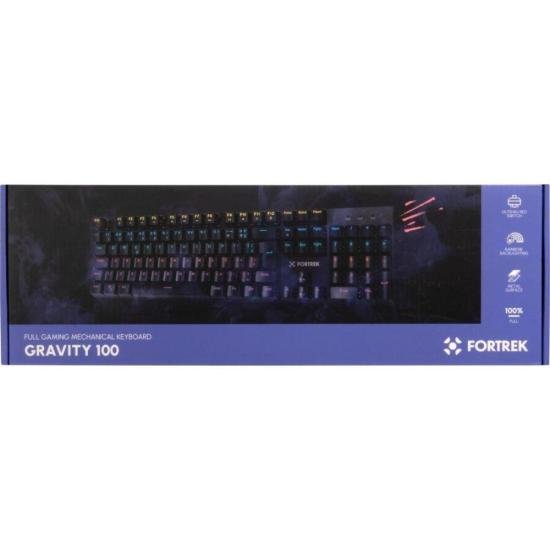 Teclado Gamer Mecânico Fortrek Gravity 100 Fullsized Switch Outemu Red B por 236,45 à vista no boleto/pix ou parcele em até 9x sem juros. Compre na loja Fortrek!