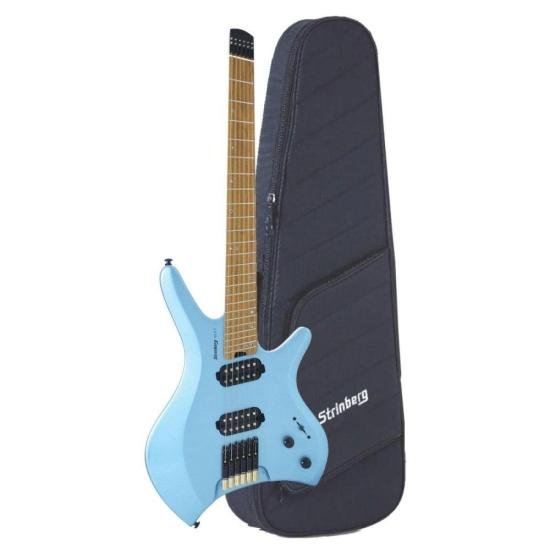 Guitarra Strinberg SHN6 Azul com Bag por 3.100,00 à vista no boleto/pix ou parcele em até 12x sem juros. Compre na loja Mundomax!