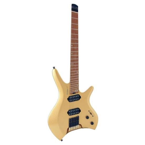 Guitarra Strinberg SHN6 Gold com Bag por 3.100,00 à vista no boleto/pix ou parcele em até 12x sem juros. Compre na loja Mundomax!