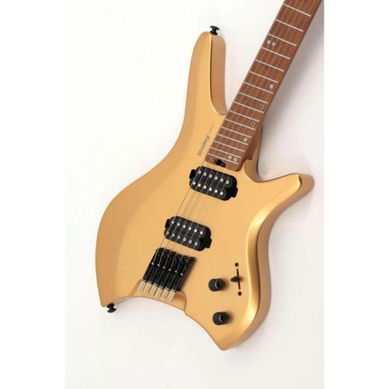 Guitarra Strinberg SHN6 Gold com Bag por 3.100,00 à vista no boleto/pix ou parcele em até 12x sem juros. Compre na loja Mundomax!