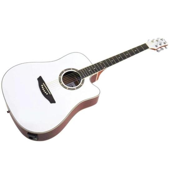 Violão Strinberg CD40 Aço Eletroacústico White Sparkle por 1.057,00 à vista no boleto/pix ou parcele em até 12x sem juros. Compre na loja Mundomax!