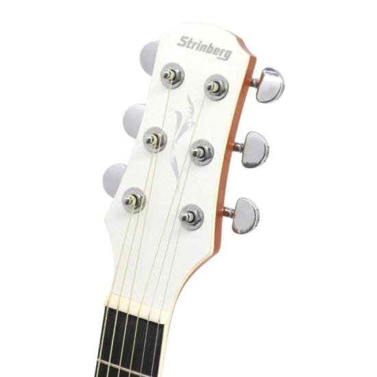 Violão Strinberg CD40 Aço Eletroacústico White Sparkle por 1.057,00 à vista no boleto/pix ou parcele em até 12x sem juros. Compre na loja Mundomax!