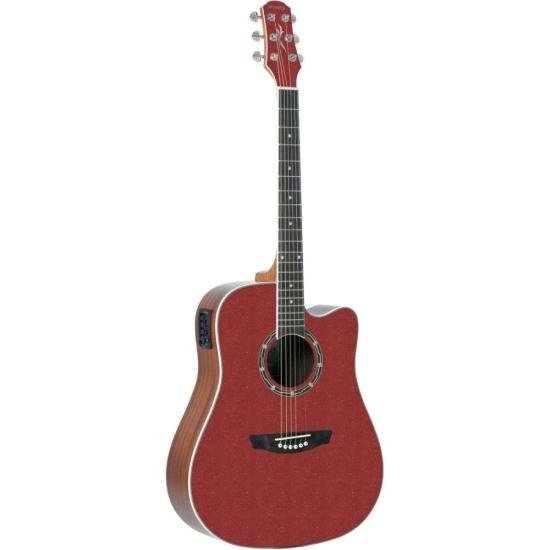 Violão Strinberg CD40 Aço Eletroacústico Wine Red Sparkle por 0,00 à vista no boleto/pix ou parcele em até 1x sem juros. Compre na loja Mundomax!
