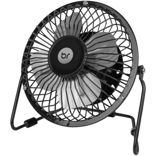 Ventilador de Mesa Bright Preto 5v por 39,00 à vista no boleto/pix ou parcele em até 1x sem juros. Compre na loja Mundomax!