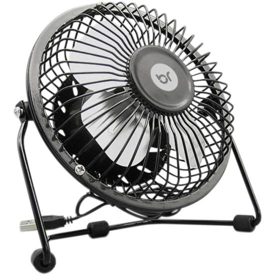 Ventilador de Mesa Bright Preto 5v por 39,00 à vista no boleto/pix ou parcele em até 1x sem juros. Compre na loja Mundomax!