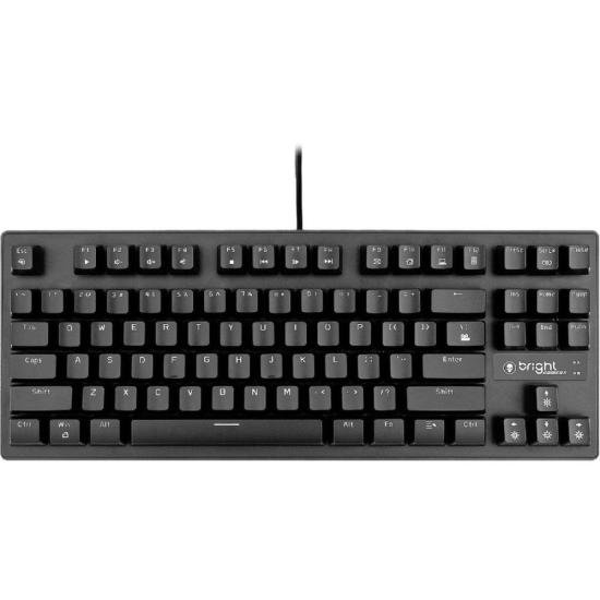 Teclado Gamer Mecânico Bright GTC559 Preto por 279,00 à vista no boleto/pix ou parcele em até 10x sem juros. Compre na loja Mundomax!