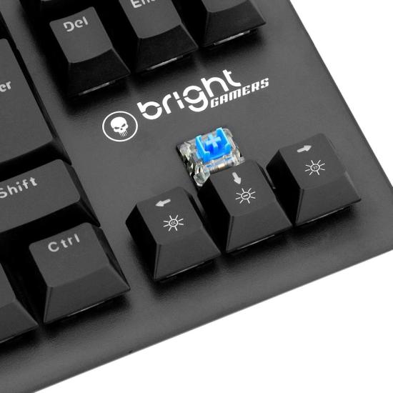 Teclado Gamer Mecânico Bright GTC561 Preto por 239,99 à vista no boleto/pix ou parcele em até 9x sem juros. Compre na loja Mundomax!