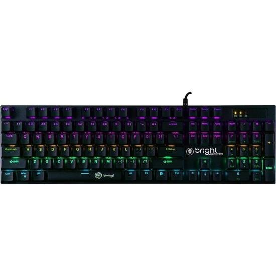 Teclado Gamer Mecânico Bright GTC564 Preto por 189,99 à vista no boleto/pix ou parcele em até 7x sem juros. Compre na loja Mundomax!