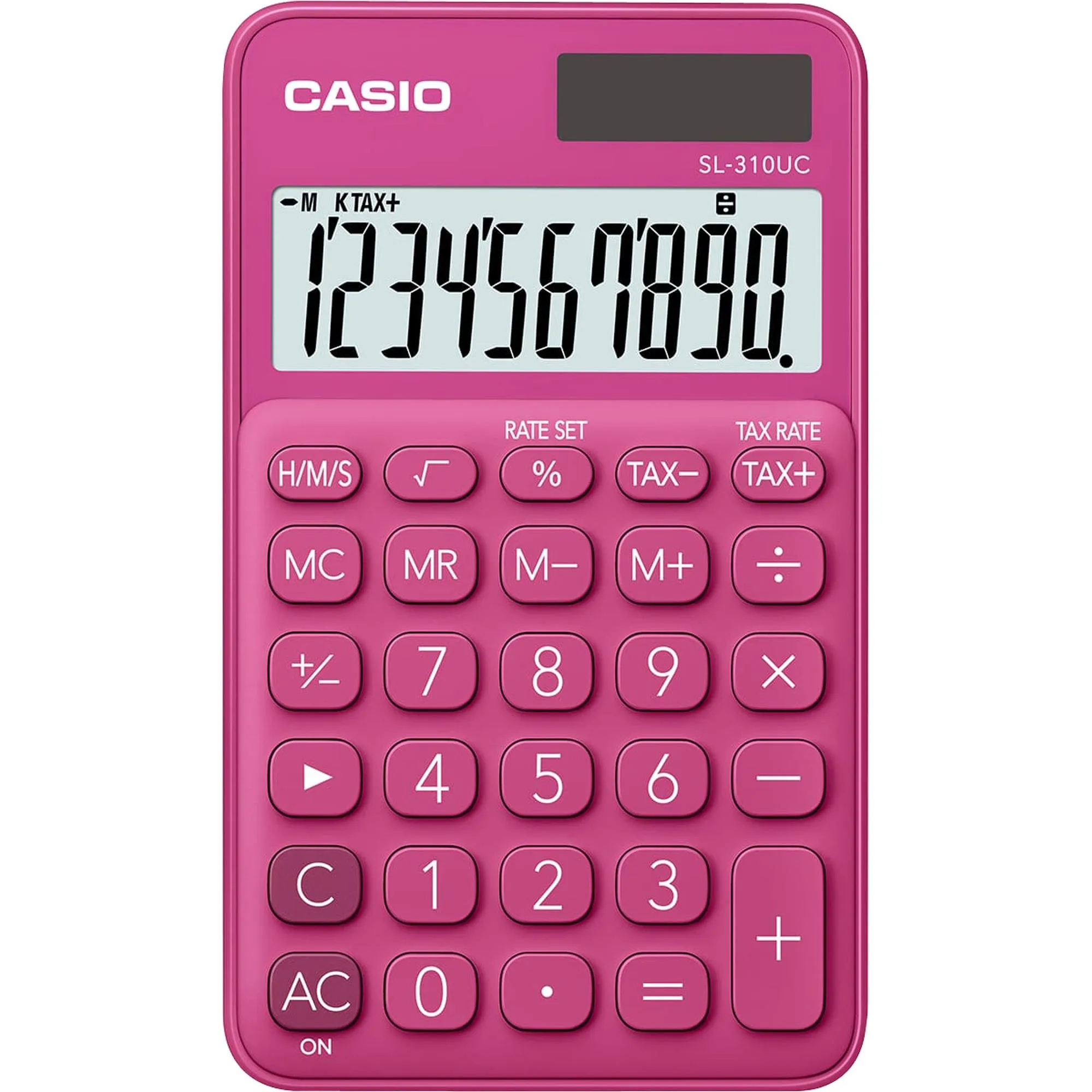 Calculadora de Bolso Casio SL-310UC 10 Dígitos Rosa (84192)