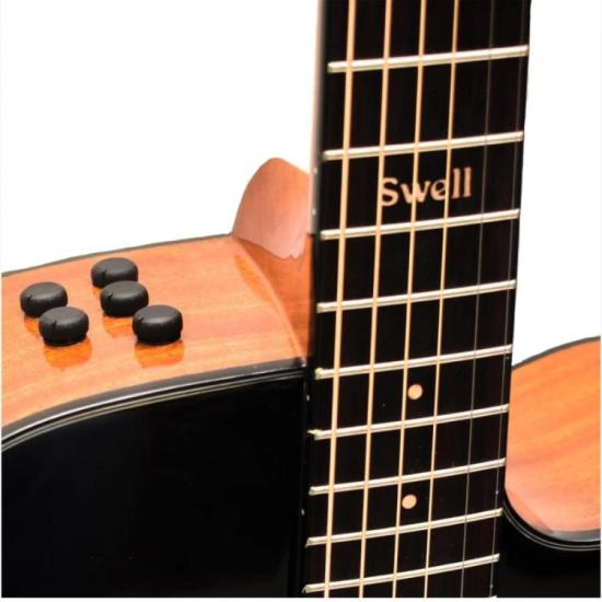 Violão Tagima Swell Eletroacústico Aço Black Com Bag por 1.999,00 à vista no boleto/pix ou parcele em até 12x sem juros. Compre na loja Mundomax!