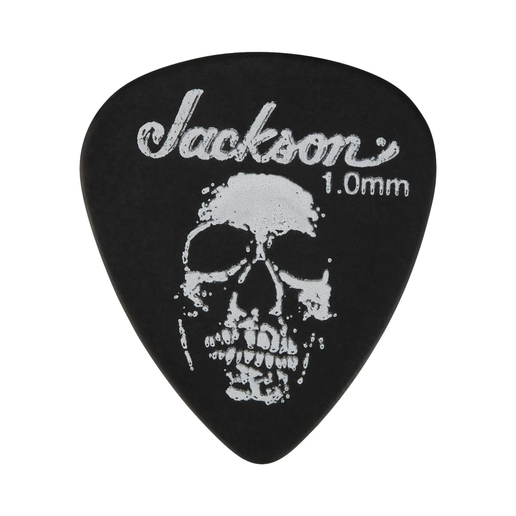 Palheta Jackson Skull Heavy 451 Delrin Preta por 50,00 à vista no boleto/pix ou parcele em até 2x sem juros. Compre na loja Mundomax!