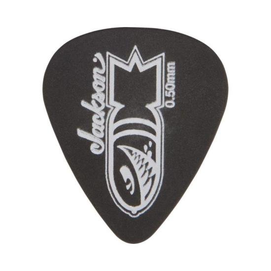 Palheta Jackson Bomba Thin 351 Delrin | Pacote Com 12 Unidades por 40,00 à vista no boleto/pix ou parcele em até 1x sem juros. Compre na loja Mundomax!