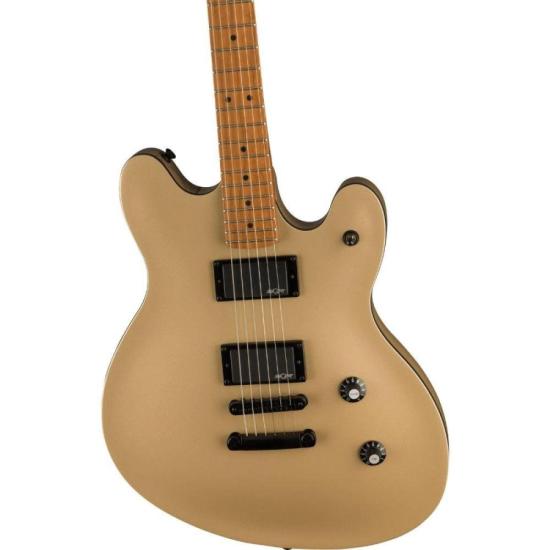 GUITARRA SQUIER STARCASTER CONTEMPORARY ACTIVE SHORELINE GOLD por 4.999,00 à vista no boleto/pix ou parcele em até 12x sem juros. Compre na loja Mundomax!