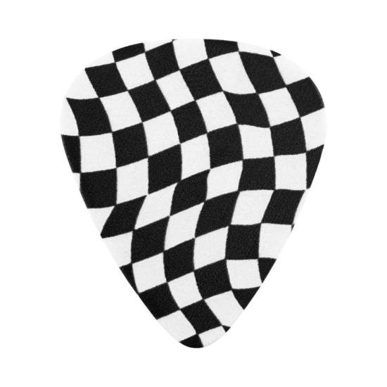 Palheta Fender Wavy Checkerboard Medium 351 Celulóise por 75,00 à vista no boleto/pix ou parcele em até 3x sem juros. Compre na loja Mundomax!