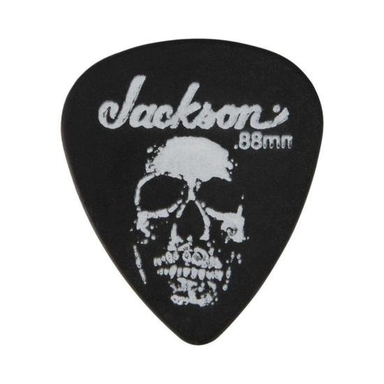 Palheta Jackson Skull Med/Heavy 451 Delrin Preta por 39,00 à vista no boleto/pix ou parcele em até 1x sem juros. Compre na loja Mundomax!