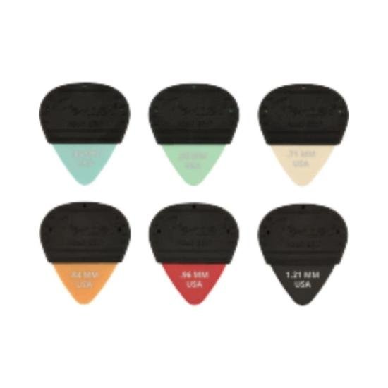 Palheta Fender Dura-Tone Delrin Blue com Mojo Grip por 59,00 à vista no boleto/pix ou parcele em até 2x sem juros. Compre na loja Mundomax!