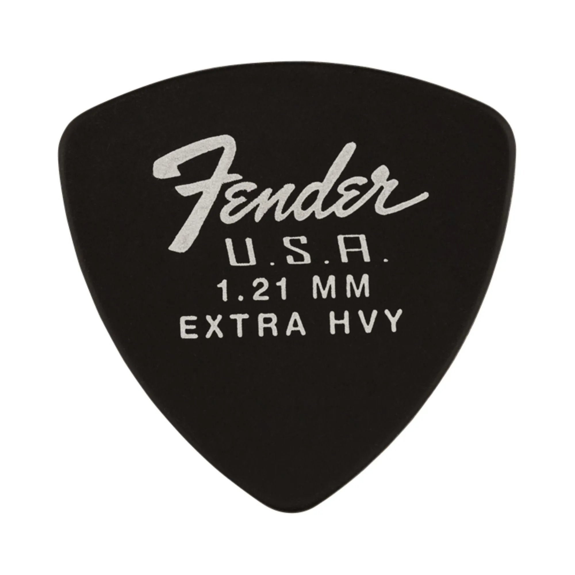 Palheta Fender Extra Heavy 346 Delrin Preta (C/12) (84237)