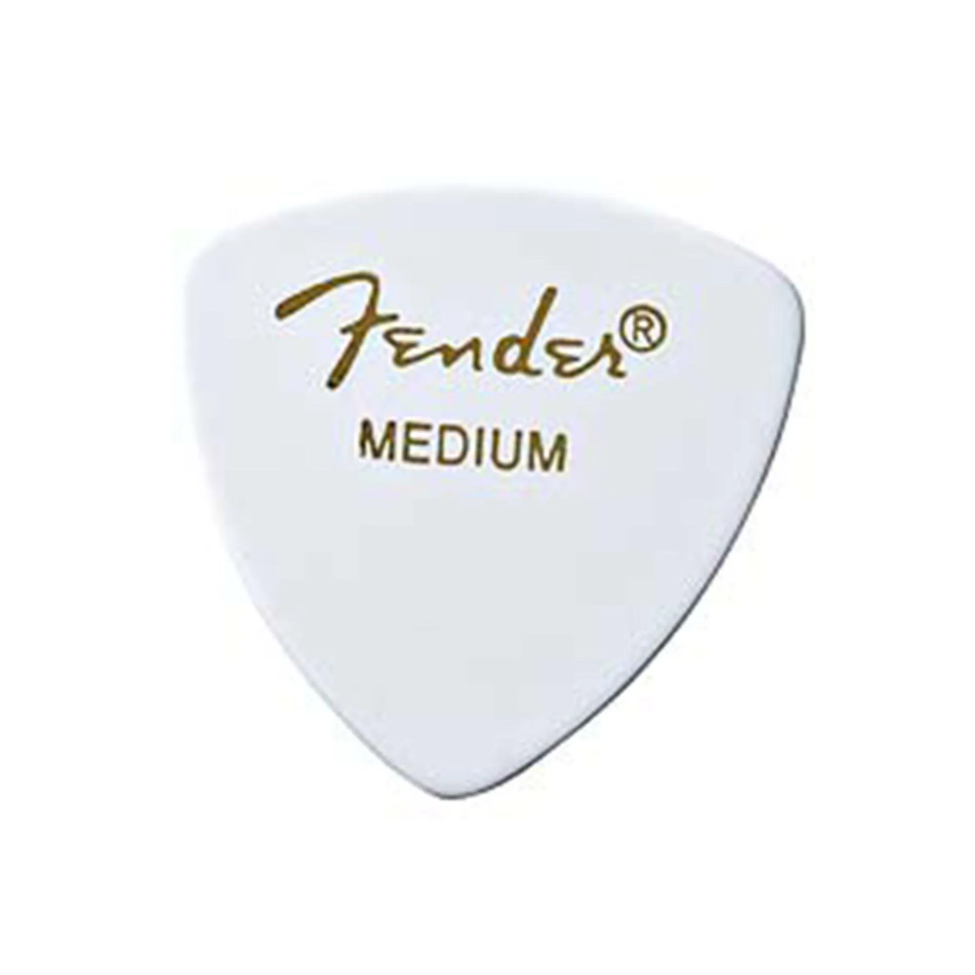 Palheta Fender Medium 346 Celulóide Branca (C/12) (84242)