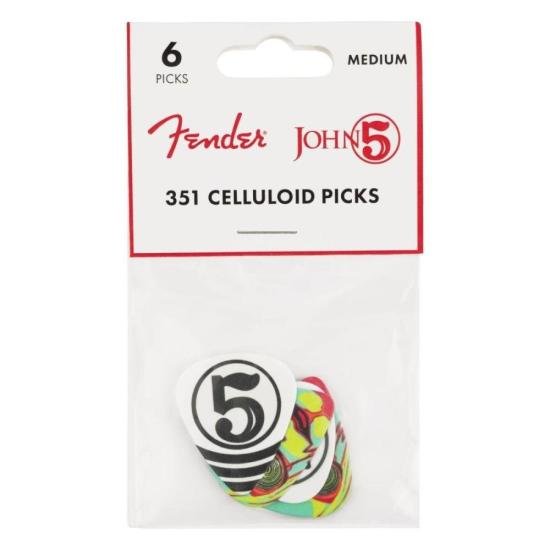 Palheta John 5 351 Celluloid (C/6) por 70,00 à vista no boleto/pix ou parcele em até 2x sem juros. Compre na loja Mundomax!