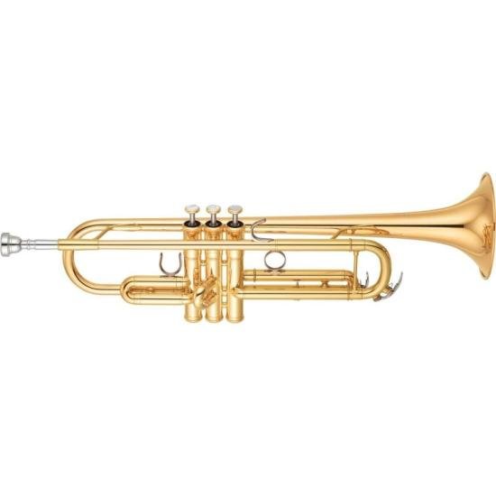 Trompete Yamaha YTR-5335GII BB Gold por 0,00 à vista no boleto/pix ou parcele em até 1x sem juros. Compre na loja Mundomax!