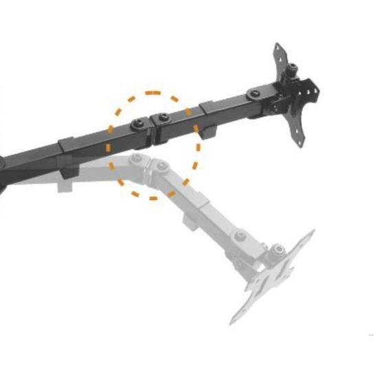 Suporte Para Monitor Articulado 17-32\" ELG T1224N por 344,00 à vista no boleto/pix ou parcele em até 10x sem juros. Compre na loja Mundomax!