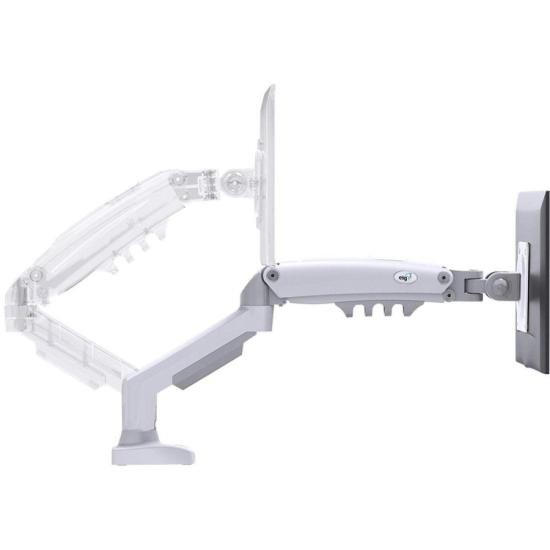 Suporte Para Monitor Articulado 17-35\" ELG F80W Branco por 302,00 à vista no boleto/pix ou parcele em até 10x sem juros. Compre na loja Mundomax!
