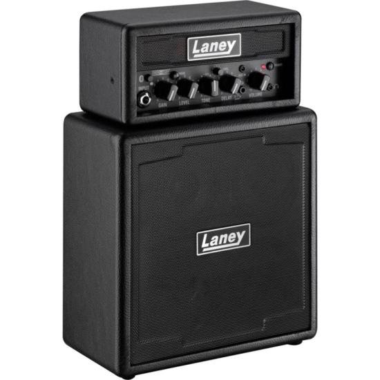 Mini Amplificador de Guitarra Laney Ministack-B-Iron Preto por 1.376,00 à vista no boleto/pix ou parcele em até 12x sem juros. Compre na loja Mundomax!
