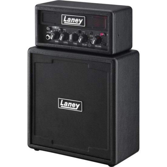 Mini Amplificador de Guitarra Laney Ministack-B-Iron Preto por 1.376,00 à vista no boleto/pix ou parcele em até 12x sem juros. Compre na loja Mundomax!