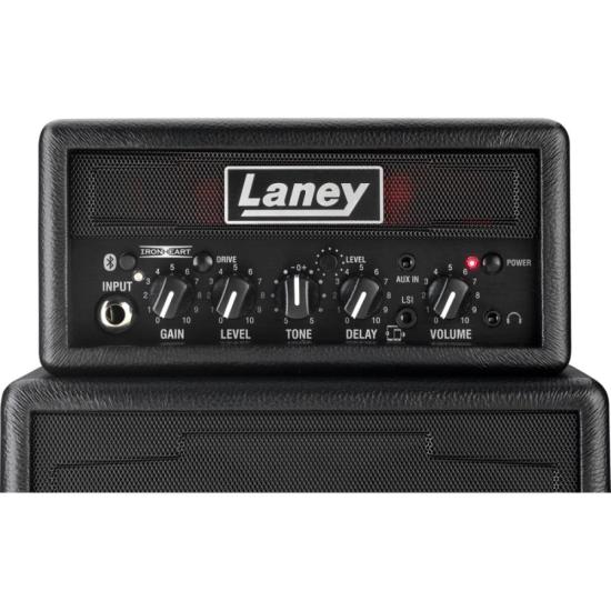 Mini Amplificador de Guitarra Laney Ministack-B-Iron Preto por 1.376,00 à vista no boleto/pix ou parcele em até 12x sem juros. Compre na loja Mundomax!