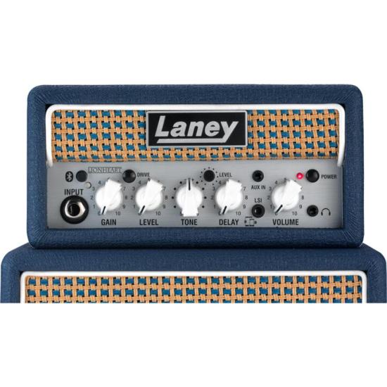 Mini Amplificador de Guitarra Laney Ministack-B-Lion Azul por 1.451,00 à vista no boleto/pix ou parcele em até 12x sem juros. Compre na loja Mundomax!