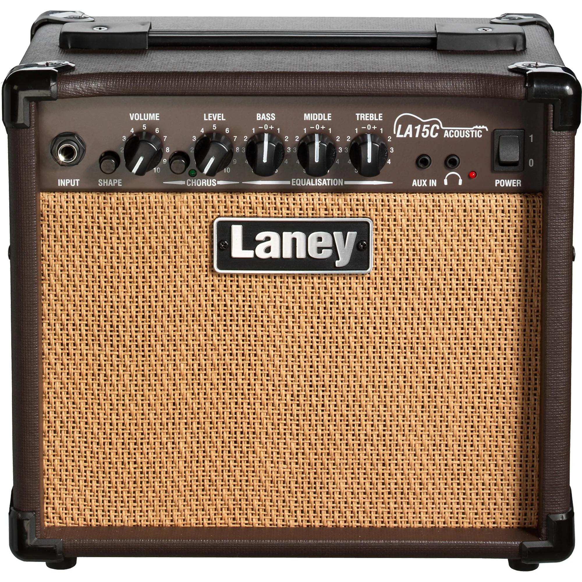 Amplificador Para Violão Laney LA15C Marrom 30w por 1.475,00 à vista no boleto/pix ou parcele em até 12x sem juros. Compre na loja Mundomax!