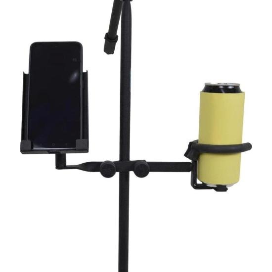 Clamp Duplo Para Celular/Garrafa C16 Preto ASK por 0,00 à vista no boleto/pix ou parcele em até 1x sem juros. Compre na loja Mundomax!