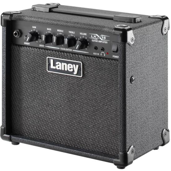 Amplificador de Guitarra Laney LX15 Preto 15w por 1.378,68 à vista no boleto/pix ou parcele em até 12x . Compre na loja Laney!