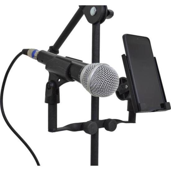 Clamp Duplo Para Celular/Microfone C17 Preto ASK por 0,00 à vista no boleto/pix ou parcele em até 1x sem juros. Compre na loja Mundomax!